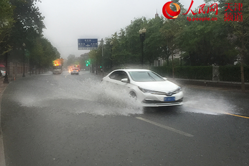 截至20日13:30天津中心城区累计降雨量达170.46毫米