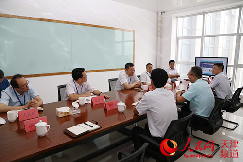 天津高新区职能部门深入企业调研做最懂企业的人