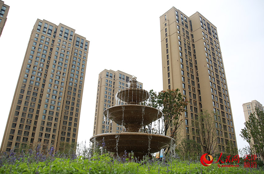 景色宜人的全运村。陶建/摄