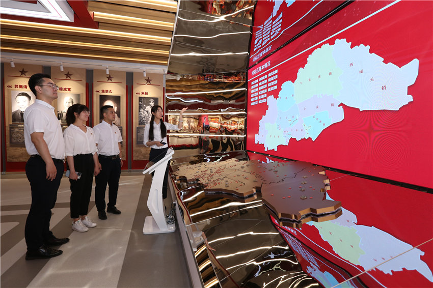 “百年北辰”主題展建筑面積1500平米，向居民展示北辰區百年發展歷程。