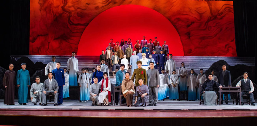 现代京剧《风华正茂》将于9月2至4日在天津大剧院上演（资料图）。国家京剧院供图