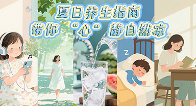 夏日養生指南帶你“心”靜自然涼