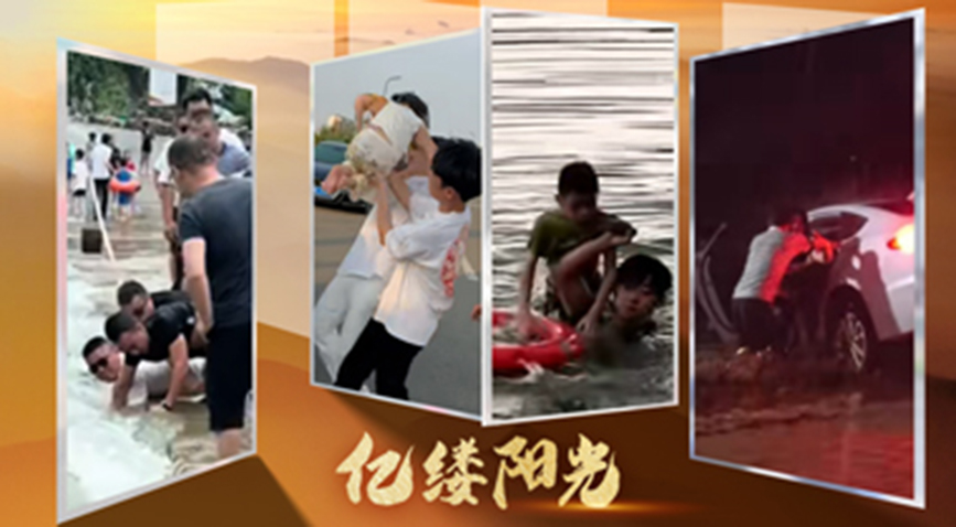 億縷陽光丨那雙有力的手！