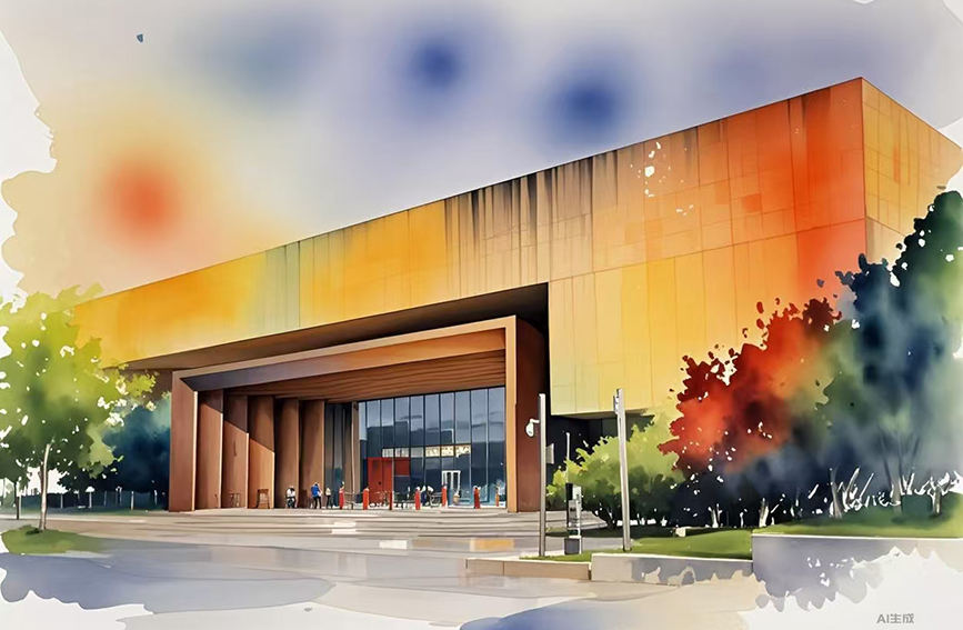 天津博物馆换上“新颜”，以饱满姿态迎接八方游客。