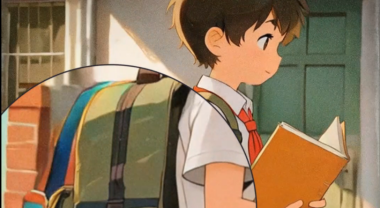 AI帶你穿越兩代開學季