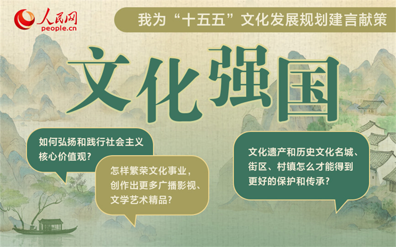 我为“十五五”文化发展规划建言献策