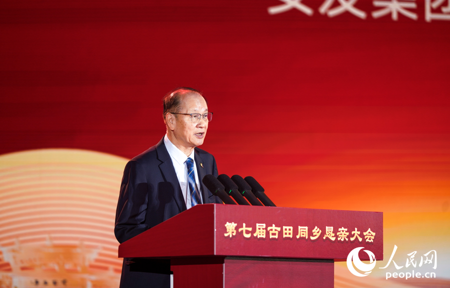 安发国际集团董事局主席高益槐。实习生 郑舒尘摄