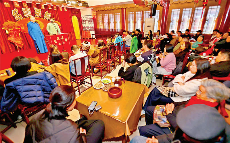 曲艺IP绘津门 满城欢笑年味浓