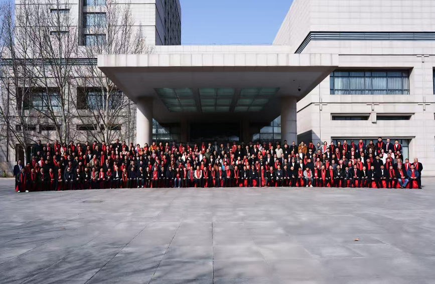 全体与会人员合影。受访方供图