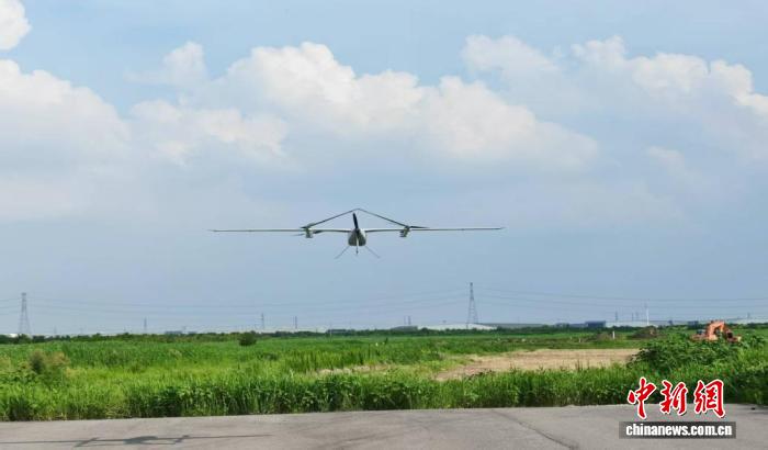 圖為天津市西青區低空飛行綜合測試場。天津市西青區供圖 