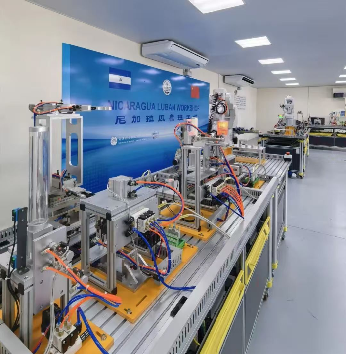 尼加拉瓜鲁班工坊。吕景泉工作室供图