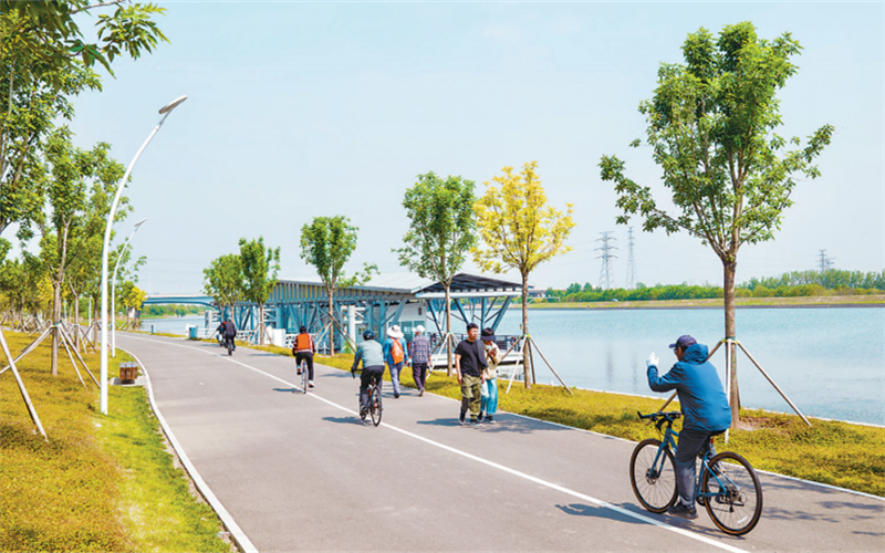 國家會展中心（天津）海河綠道全面建成開放